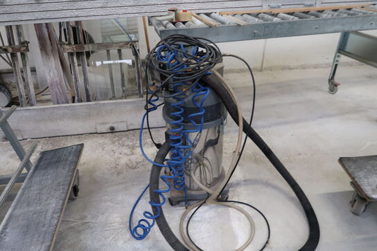 Støvsuger med trykluft