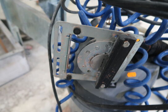 Støvsuger med trykluft