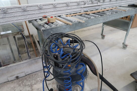 Støvsuger med trykluft