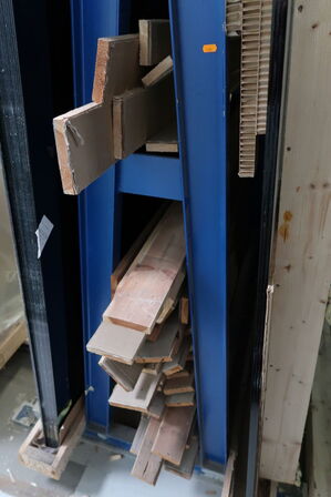 Opbevaringsstativ med div. glas