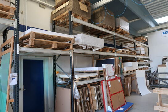 6 fag pallereoler uden indhold