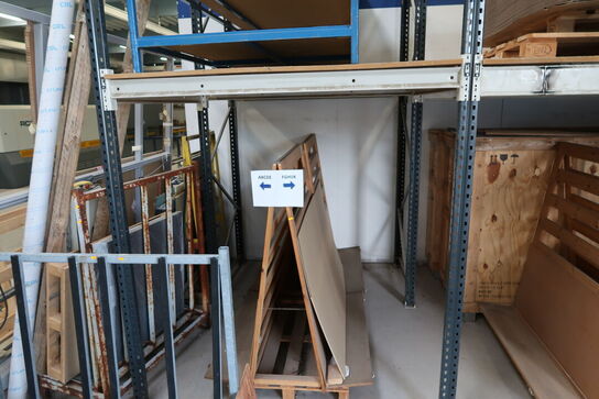 2 fag pallereoler uden indhold