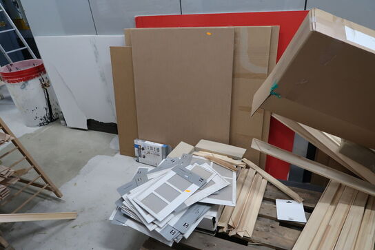 Div. Varelager samt papkasser