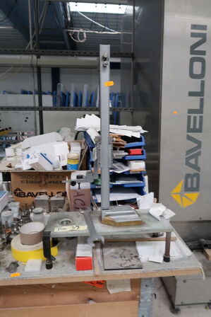 Palle, pallerammer samt div. Værktøj og varelager