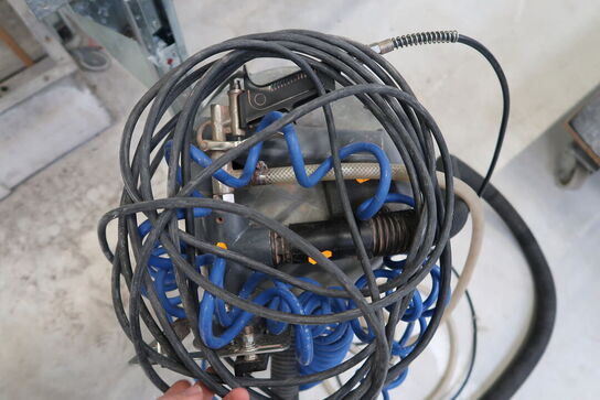 Støvsuger med trykluft