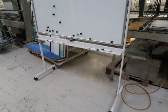Whiteboard på hjul