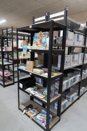 19 stk. Lagerreoler - LÆS BESKRIVELSE