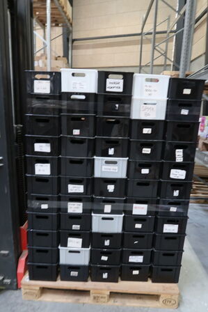 110 stk. klodskasser 