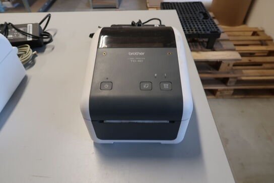 Professionel etiket/- labelprinter, Brother TD-4410D 