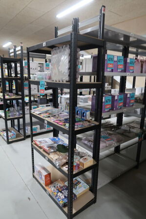 19 stk. Lagerreoler - LÆS BESKRIVELSE