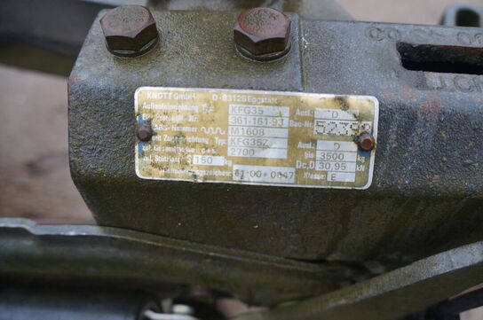 Maskintrailer IFOR WILLIAMS GP 126 GM