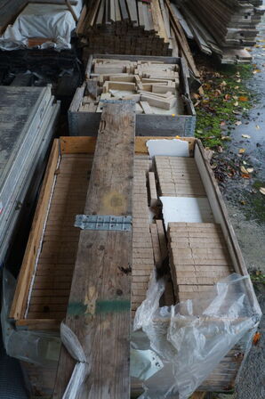 2 stk. paller med forskallingssten