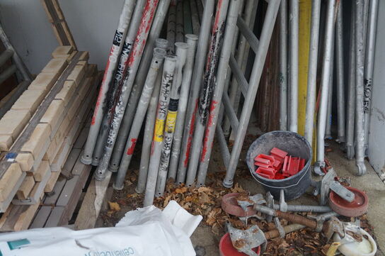 Elementer til rullestillads