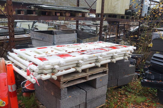 4 stk. afspærringshegn