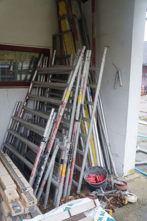 Elementer til rullestillads