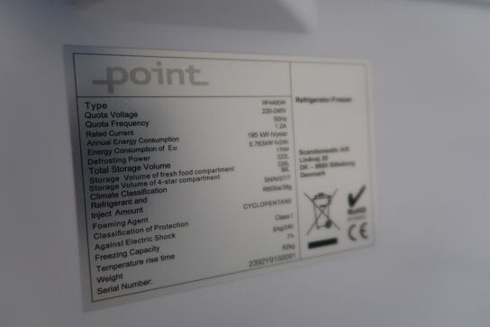 Køle- / Fryseskab POINT RF4400W