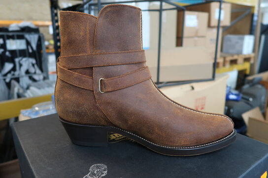 Læderstøvle BRIGHT SHOEMAKERS Str. 44