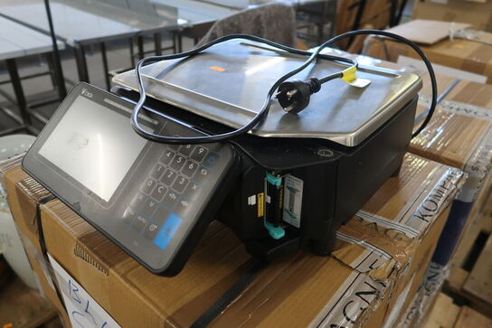 Butiksvægt DIGI SM-5300LB m. etiketprinter