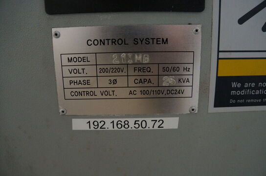 CNC Vertikalt bearbejdningcenter HYUNDAI-KIA MECHANICS VX500 (UDEN RUNDBORD)