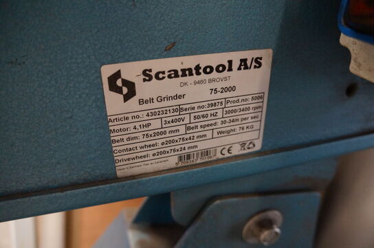 Båndsliber SCANTOOL 75-2000