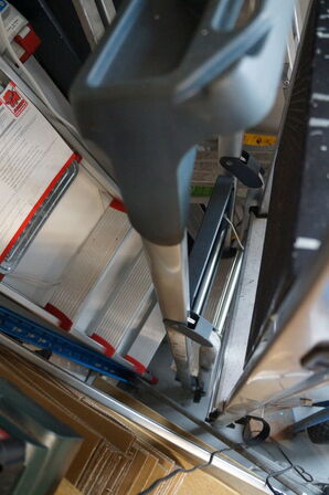 5 stk. trappestiger inkl. Sækkevogn