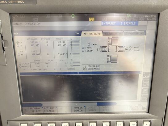 CNC Drejebænk OKUMA LT2000 EX