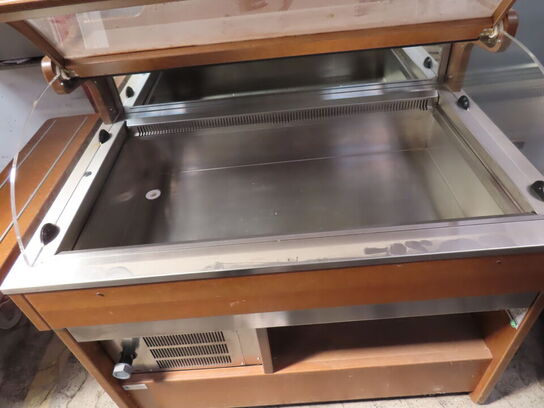 Serveringsmontre med køl