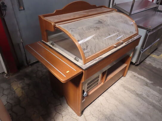 Serveringsmontre med køl