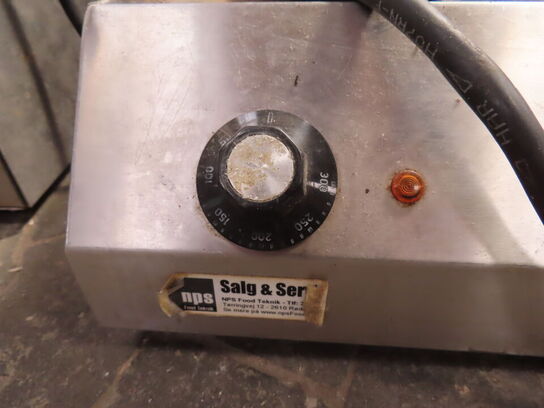 Pølsevarmer med 2 zoner