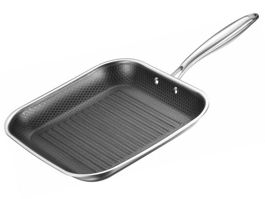 Hybrid nonstick grillpande 28 x 28 cm.