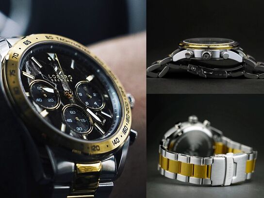 Herreur med marmor urskive.