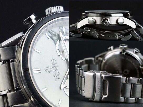 Herreur med marmor urskive.