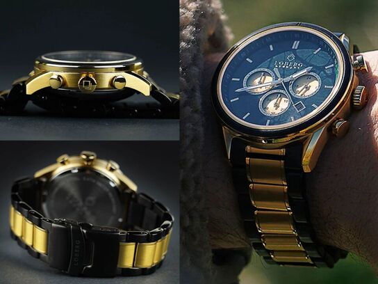 Herreur med marmor urskive.