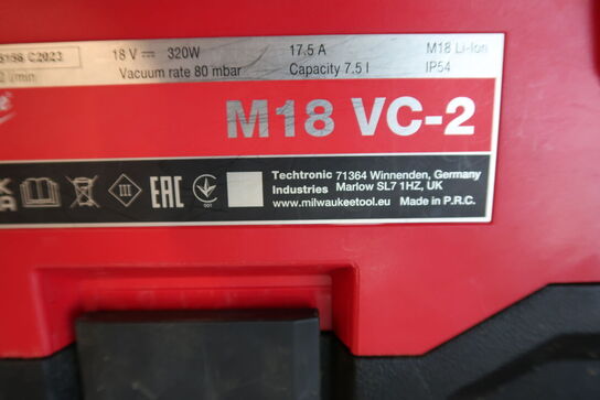 Støvsuger MILWAUKEE M18 VC-2