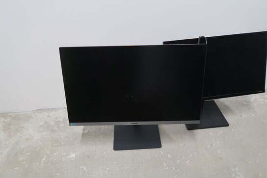 2 stk. computerskærme SAMSUNG S27R650FDU, F24T450FQR