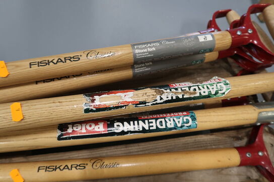 Palle med div. Haveredskaber FISKARS