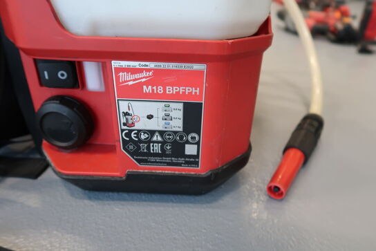 Elektrisk rygsprøjte MILWAUKEE M18 BPFPH