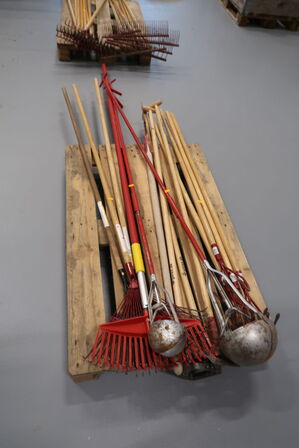 Palle med div. Haveredskaber FISKARS, GALAX