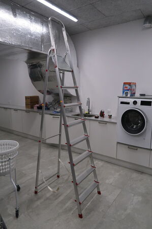 Trappestige JUMBO Hobby 8 Step Ladder