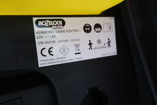 Elektrisk rygsprøjte HOZELOCK V3000