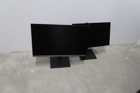 2 stk. computerskærme SAMSUNG S27R650FDU, F24T450FQR