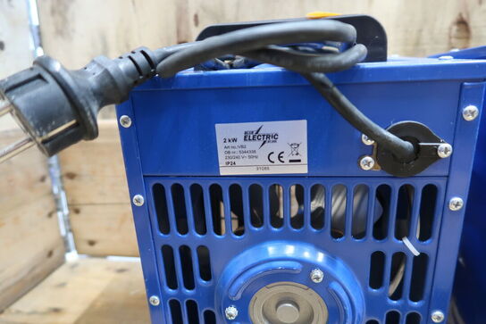 4 stk. varmeblæsere BLUE ELECTRIC