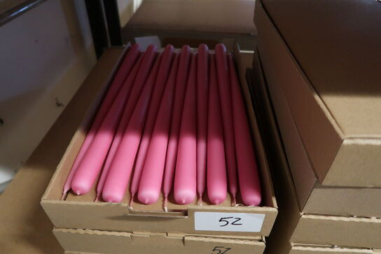 240 stk. Diederich lys stagelys H40 cm