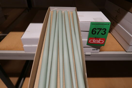 160 stk. Diederich lys stagelys H50 cm
