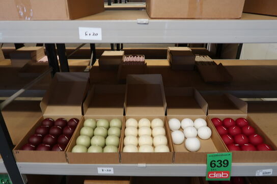 54 stk. ass. Diederich lys Kuglelys Ø6