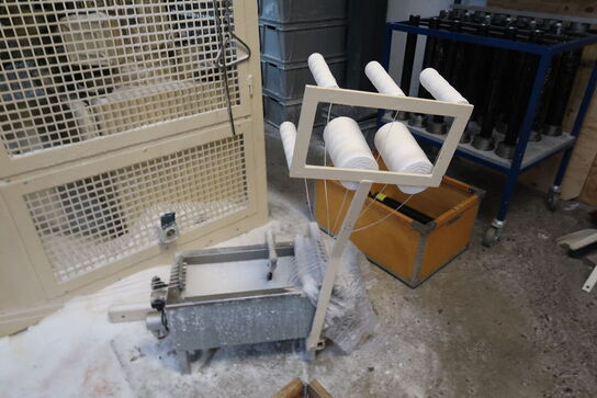 Produktionsanlæg til bloklys, herunder Wissbach HPA 6-80/300 og WPT-6