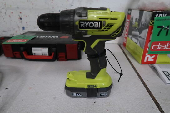 Akku boremaskine, Ryobi R18DD3