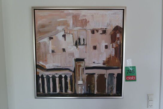 Billede - 84x84 cm 