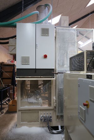 Produktionsanlæg til bloklys, herunder Wissbach HPA 6-80/300 og WPT-6