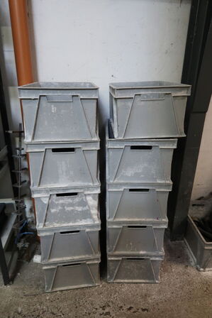 Produktionsanlæg til bloklys, herunder Wissbach HPA 6-80/300 og WPT-6